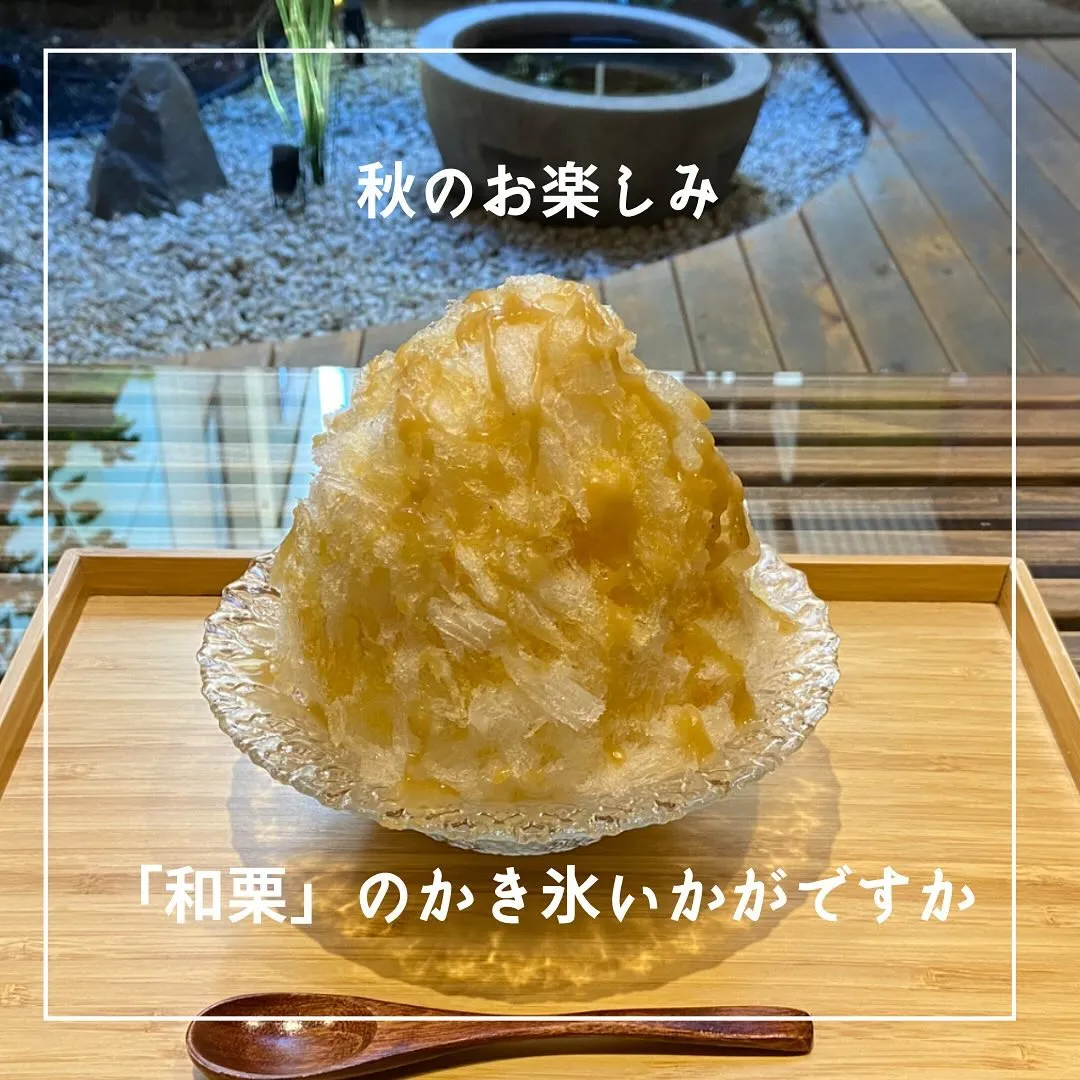 限定かき氷のご紹介！