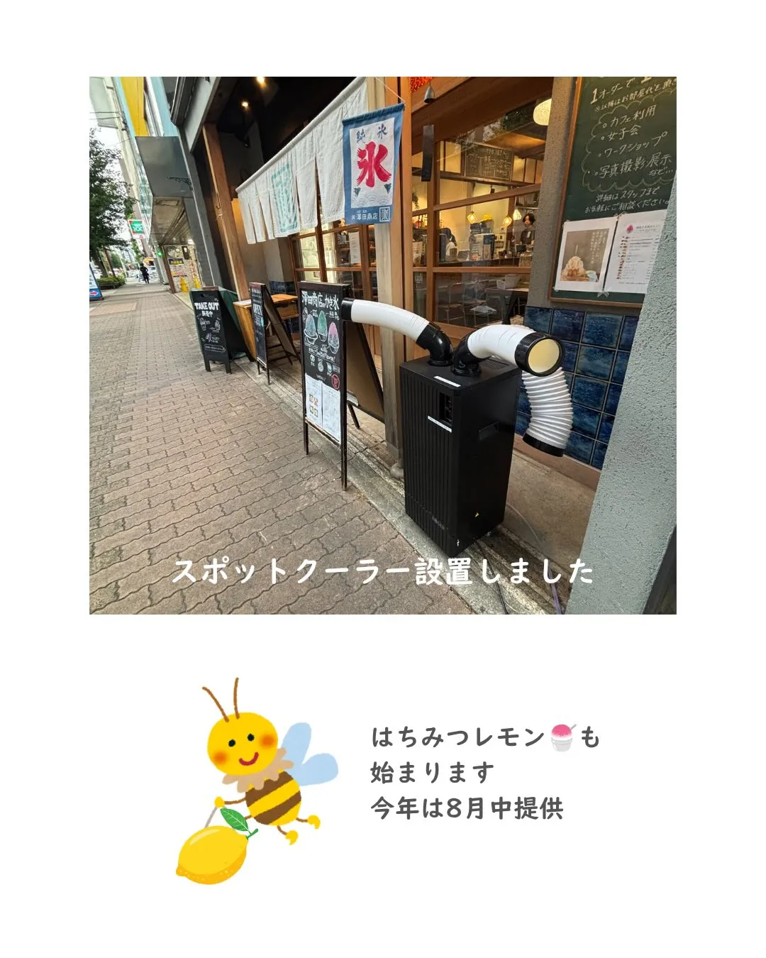 8月の営業カレンダーです🌻