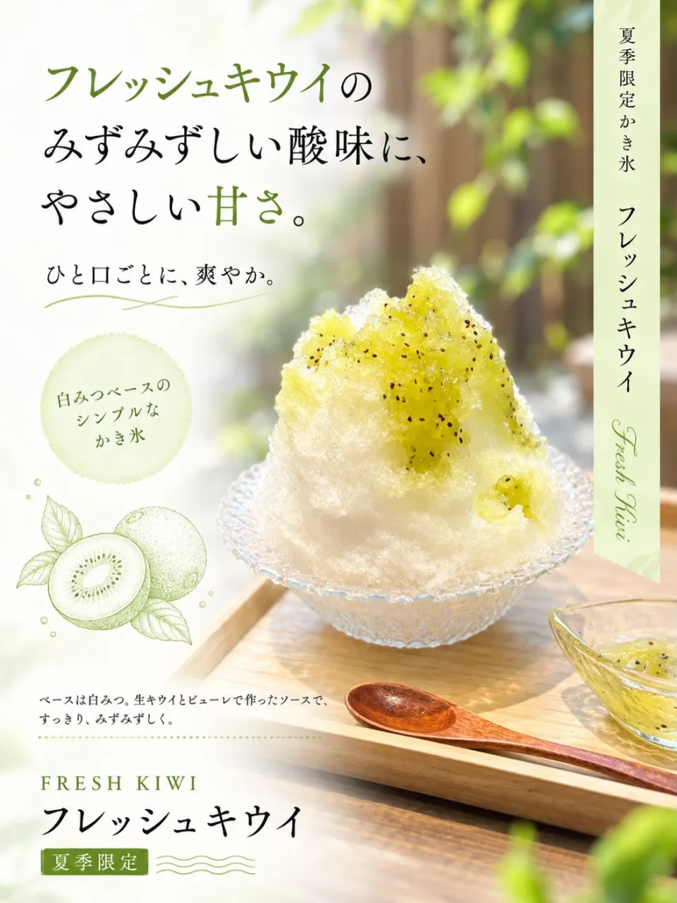 限定かき氷のご案内